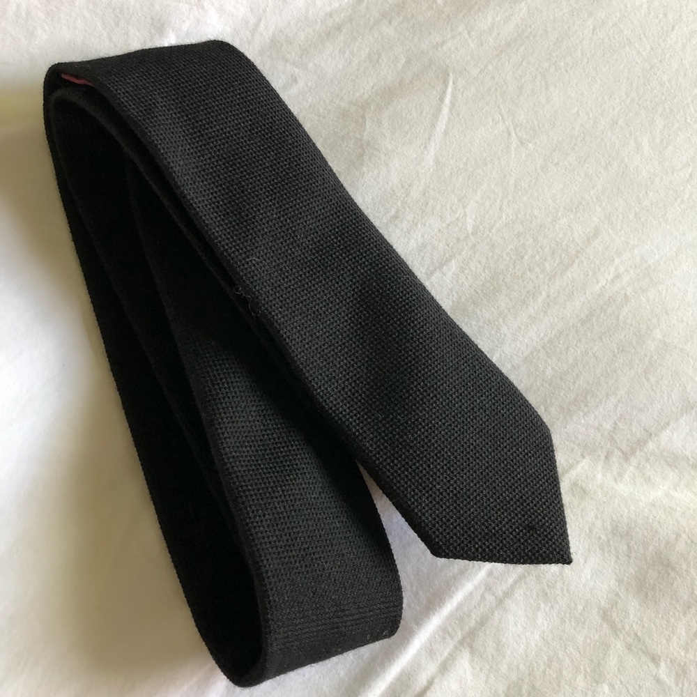 Original Penguin Black skinny tie